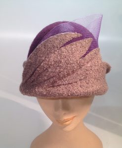 Jersey Cooked Cloche with Applications and Crinoline